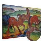 Tableau - Franz Marc – The Red Horses (Grazing Horses IV)