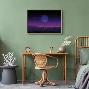 Tableau - Futuristic landscape 2 (1 Part) Wide