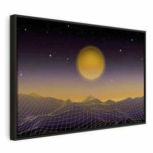 Tableau - Futuristic landscape 3 (1 Part) Wide