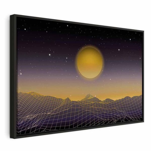 Tableau - Futuristic landscape 3 (1 Part) Wide