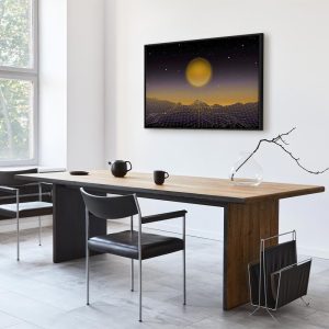 Tableau - Futuristic landscape 3 (1 Part) Wide