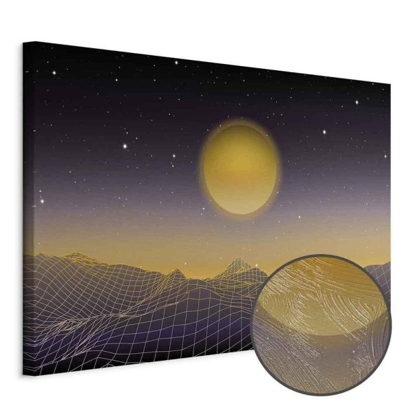 Tableau - Futuristic landscape 3 (1 Part) Wide