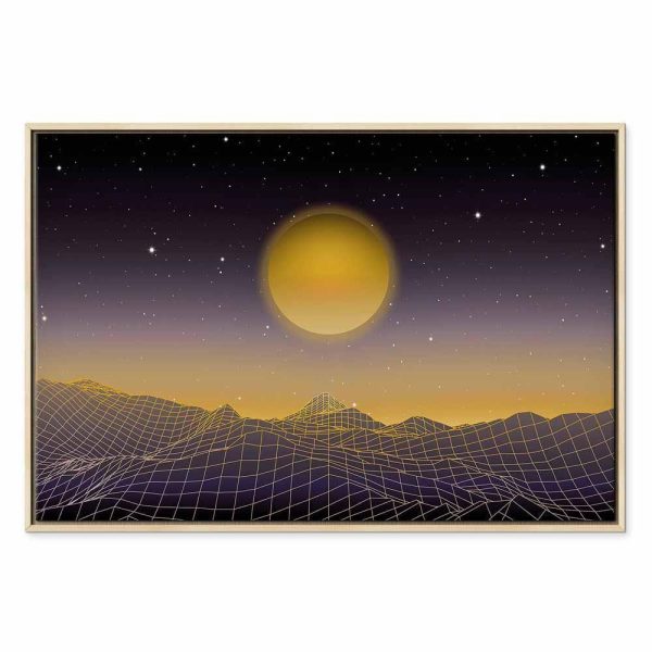 Tableau - Futuristic landscape 3 (1 Part) Wide