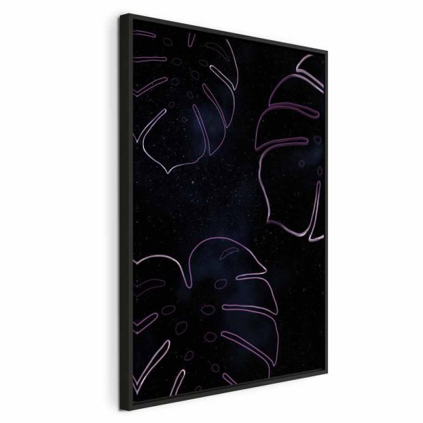 Tableau - Galactic Monstera (1 Part) Vertical