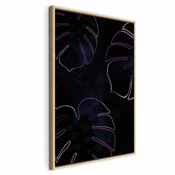 Tableau - Galactic Monstera (1 Part) Vertical