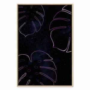 Tableau - Galactic Monstera (1 Part) Vertical