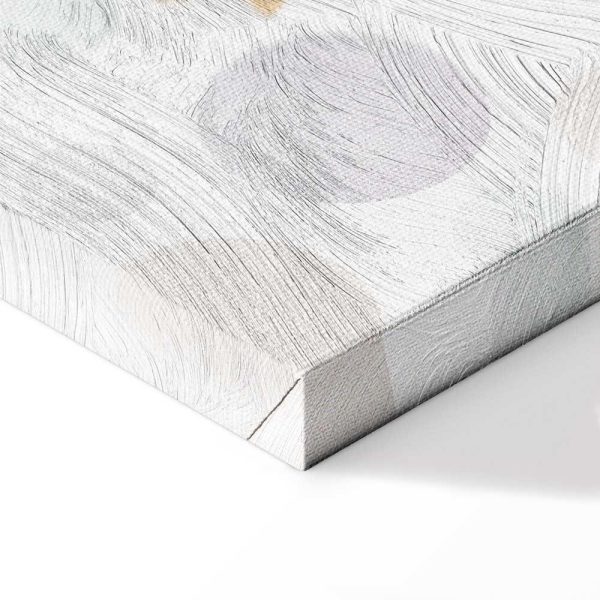 Tableau - Galactic Races - A Bear Participating in Car Races Among Planets Clouds and Stars in Pastel Hues