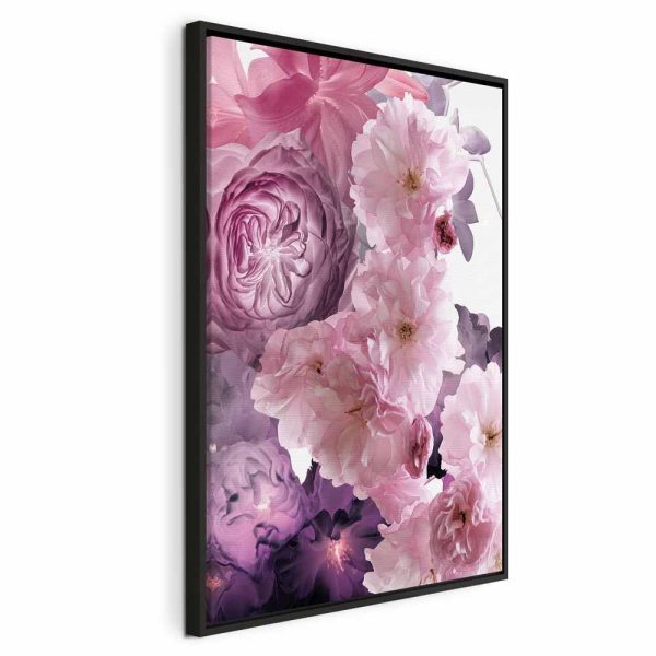 Tableau - Garden of Floral Scents (1-part) - Nature in Shades of Pink