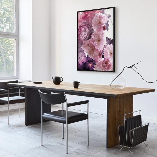 Tableau - Garden of Floral Scents (1-part) - Nature in Shades of Pink