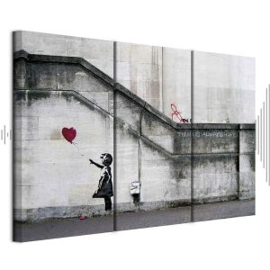 Tableau - Girl With a Balloon by Banksy