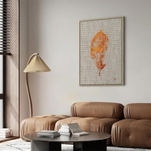 Tableau - Golden Flora (1 Part) Vertical