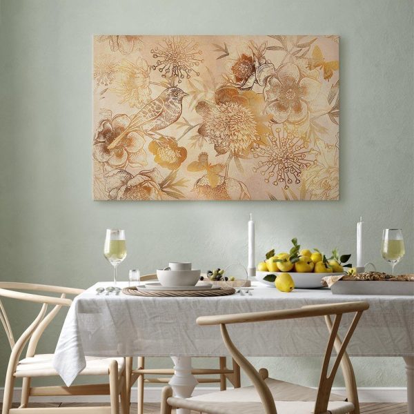 Tableau - Golden Mosaic of Nature (1 Part) Wide