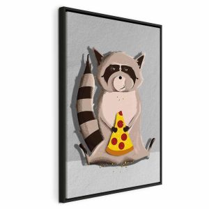 Tableau - Gourmand Raccoon (1 Part) Vertical