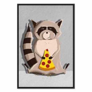 Tableau - Gourmand Raccoon (1 Part) Vertical