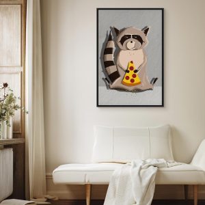 Tableau - Gourmand Raccoon (1 Part) Vertical