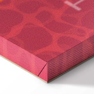 Tableau - Graphic Illustration of a Swimming Pool Against the Backdrop of the French Flag