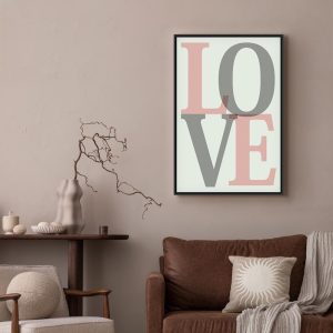 Tableau - Grey Love (1 Part) Vertical