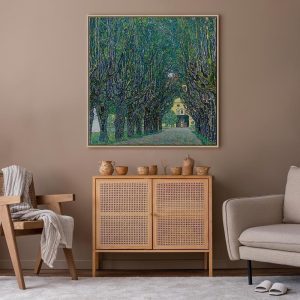 Tableau - Gustav Klimt – Avenue in the Park of Schloss Kammer