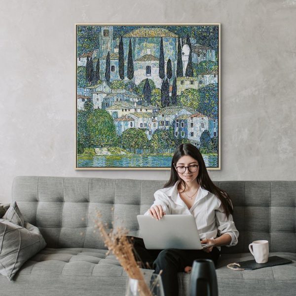 Tableau - Gustav Klimt – Church in Casson