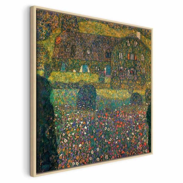 Tableau - Gustav Klimt – Country House on the Attersee Lake