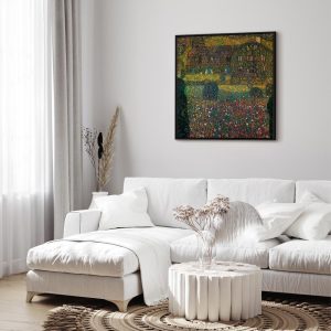 Tableau - Gustav Klimt – Country House on the Attersee Lake