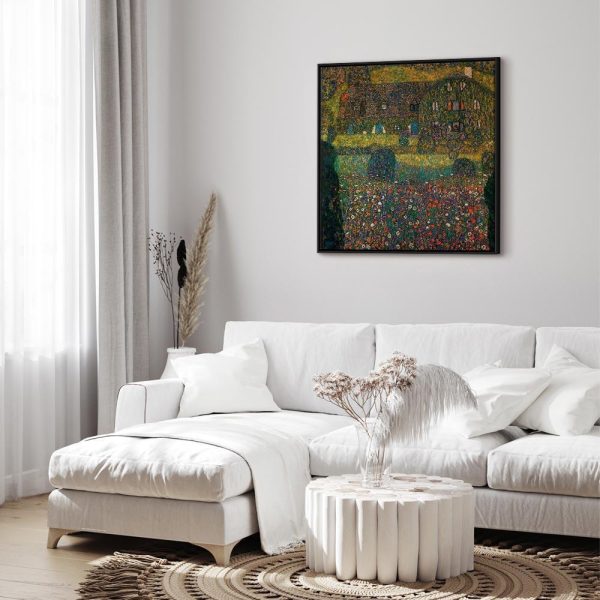 Tableau - Gustav Klimt – Country House on the Attersee Lake