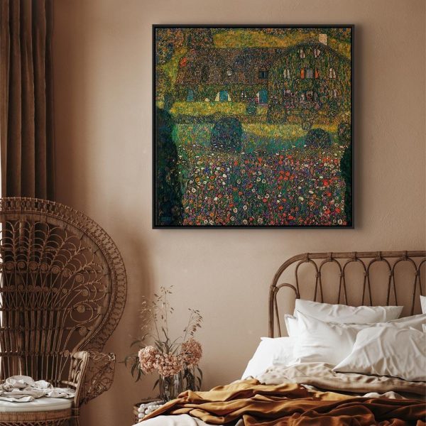 Tableau - Gustav Klimt – Country House on the Attersee Lake