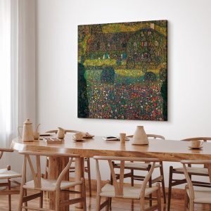 Tableau - Gustav Klimt – Country House on the Attersee Lake
