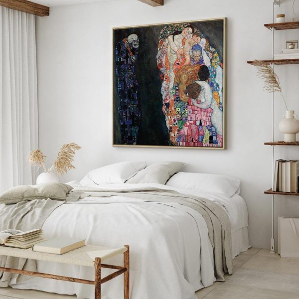 Tableau - Gustav Klimt – Death and Life