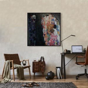 Tableau - Gustav Klimt – Death and Life