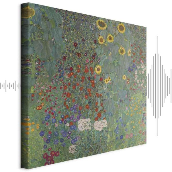 Tableau - Gustav Klimt – Farm garden with sunflowers