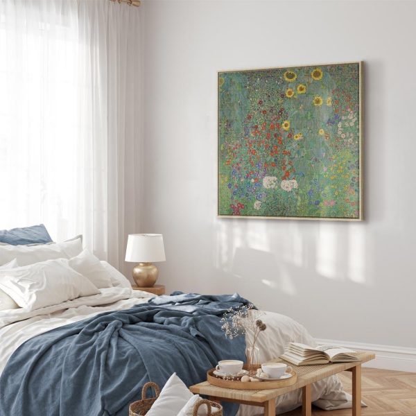 Tableau - Gustav Klimt – Farm garden with sunflowers