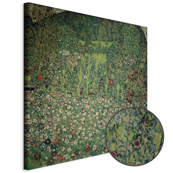 Tableau - Gustav Klimt – Gartenlandschaft mit Bergkuppe