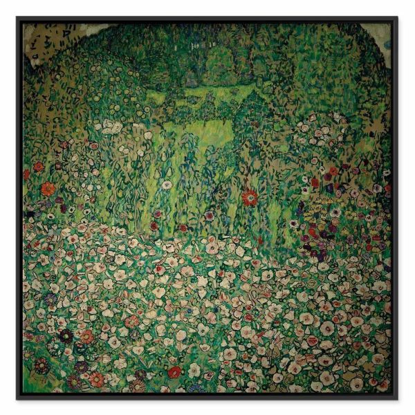 Tableau - Gustav Klimt – Gartenlandschaft mit Bergkuppe