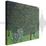 Tableau - Gustav Klimt – Roses Among the Trees