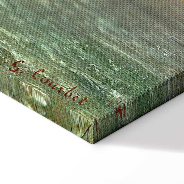 Tableau - Gustave Courbet -Chillon Castle