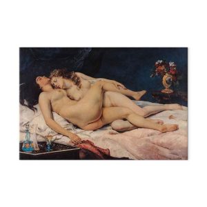 Tableau - Gustave Courbet – Sleeping