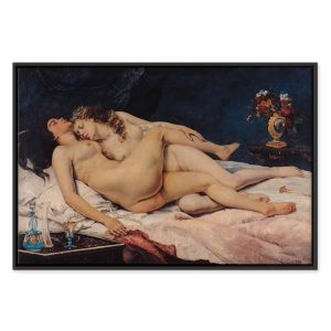Tableau - Gustave Courbet – Sleeping