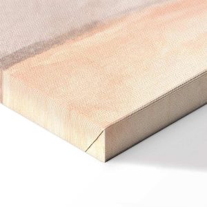 Tableau - Happy Sloth - Sloth in Subdued Colors Wearing a Cap Sitting on a Rainbow Among Little Stars