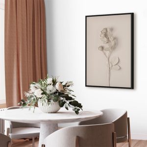 Tableau - Harmonious Rose (1 Part) Vertical