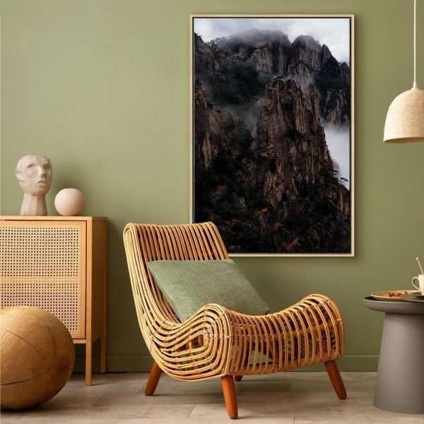 Tableau - Heart of Mountain Landscape (1-part) - Clouds Amid Rocks