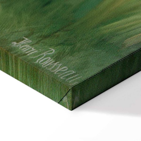 Tableau - Henri Rousseau – Le Lion ayant faim se jette sur l'Antilope