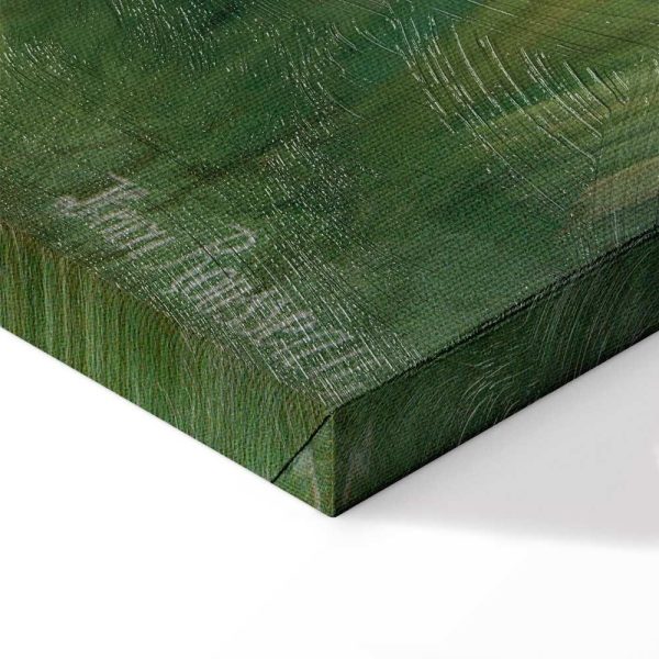 Tableau - Henri Rousseau – Le Lion ayant faim se jette sur l'Antilope