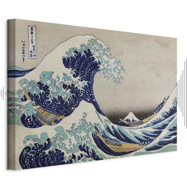 Tableau - Hokusai Katsushika – The Great Wave off Kanagawa