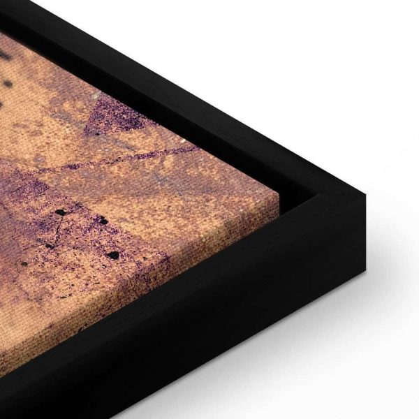 Tableau - Honey Abstraction (1 Part) Vertical