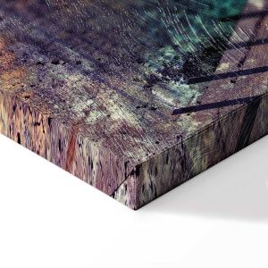 Tableau - Honey Abstraction (1 Part) Vertical