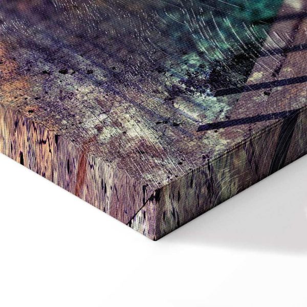 Tableau - Honey Abstraction (1 Part) Vertical