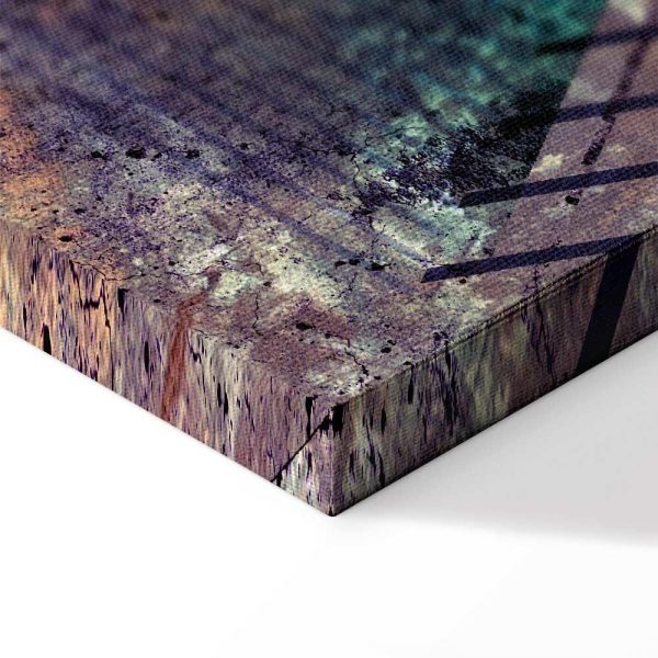 Tableau - Honey Abstraction (1 Part) Vertical