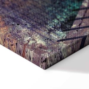 Tableau - Honey Abstraction (1 Part) Vertical