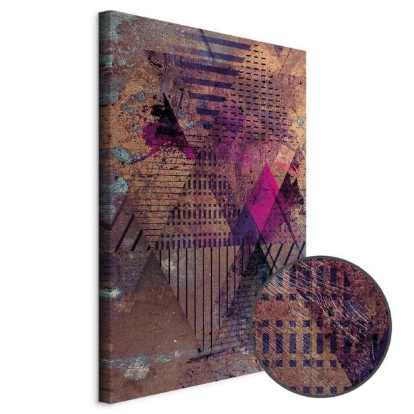 Tableau - Honey Abstraction (1 Part) Vertical